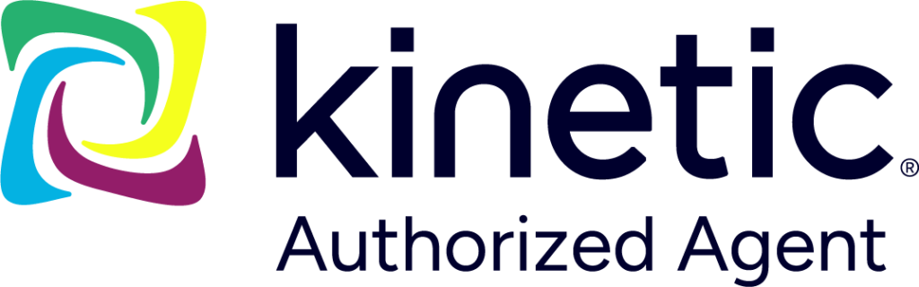 kinetic aa logo horizontal navy text rgb
